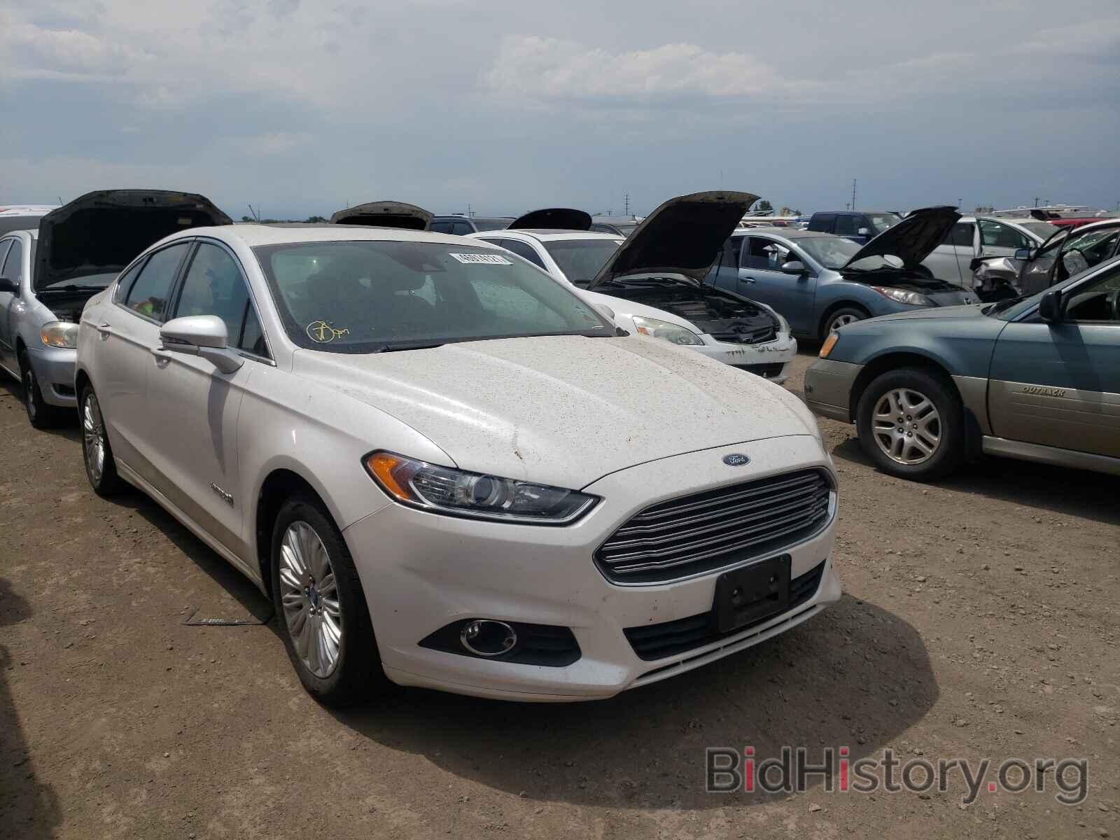 Photo 3FA6P0LU8DR128678 - FORD FUSION 2013