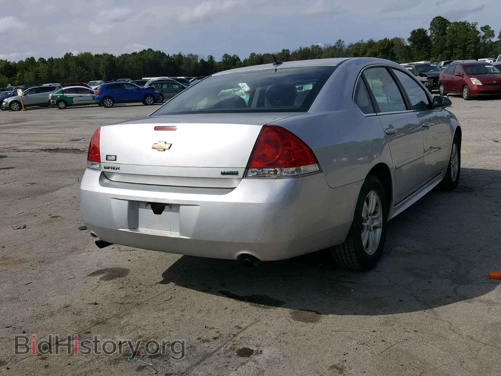 2012 CHEVROLET IMPALA - VIN: 2G1WA5E31C1134587 - Фото 4