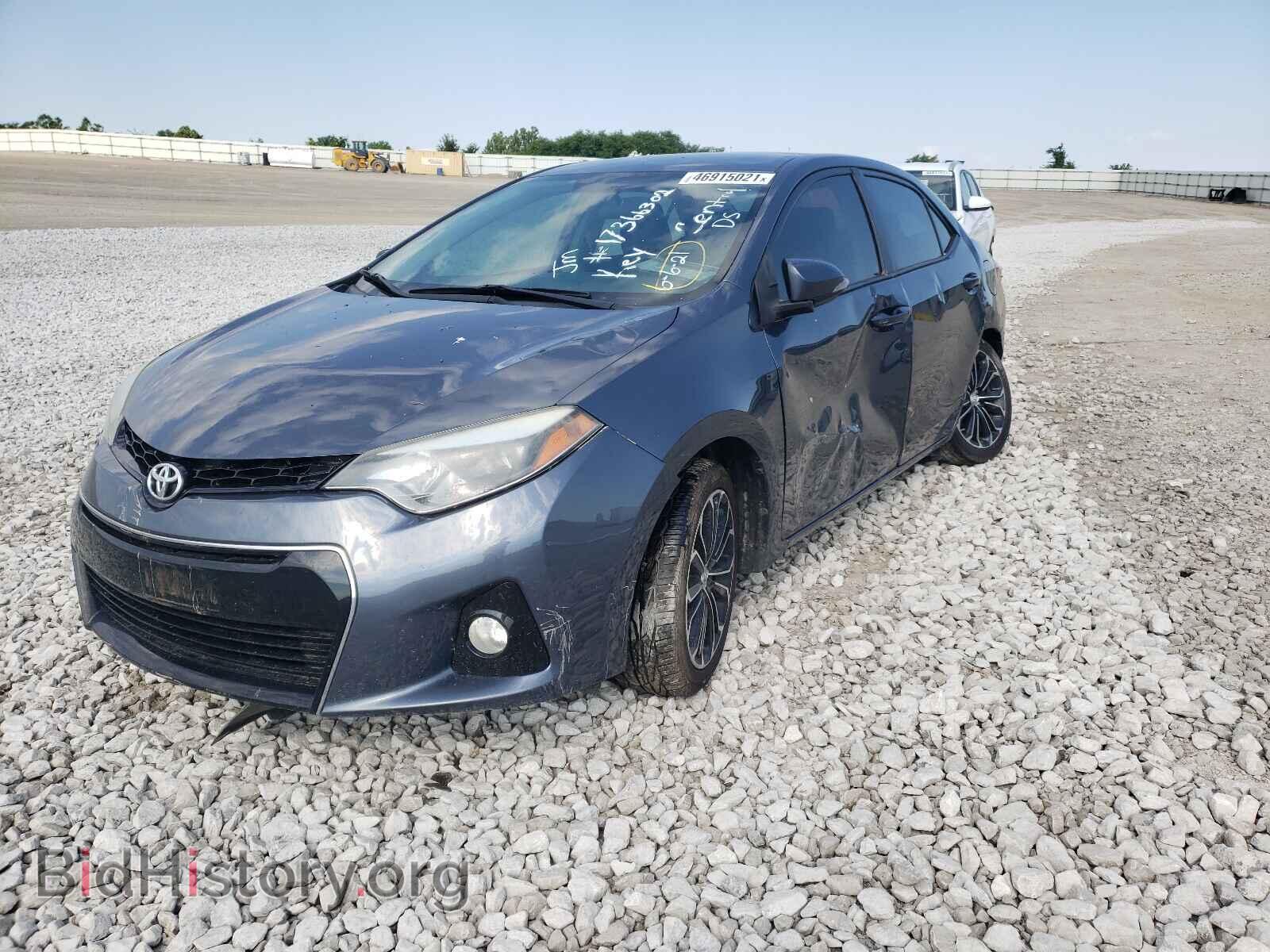 2014 TOYOTA COROLLA - VIN: 2T1BURHE2EC218763 - Фото 2