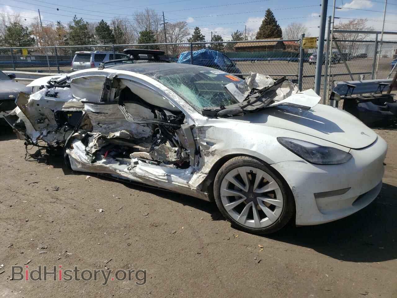 2021 TESLA MODEL 3 - VIN: 5YJ3E1EB5MF990102 - Фото 4