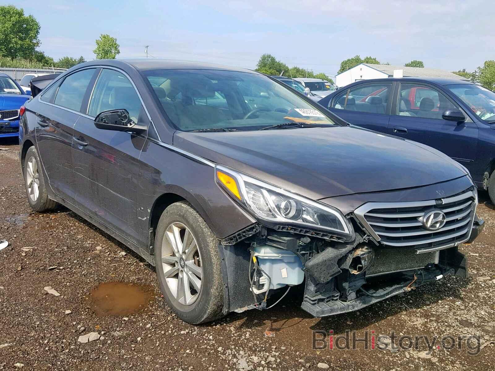 Фотография 5NPE24AF5FH055453 - HYUNDAI SONATA 2015