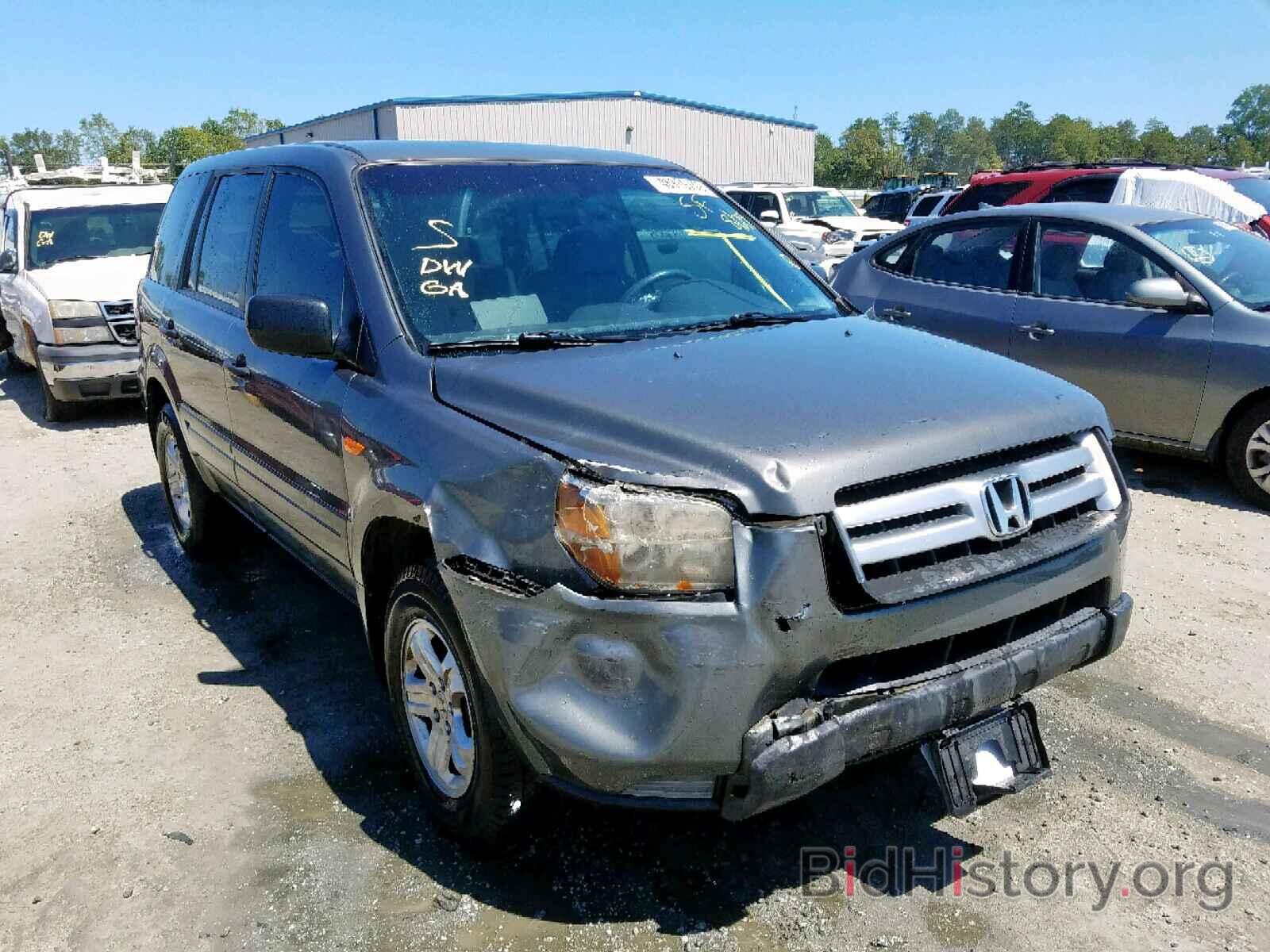 Фотография 5FNYF28177B025791 - HONDA PILOT LX 2007