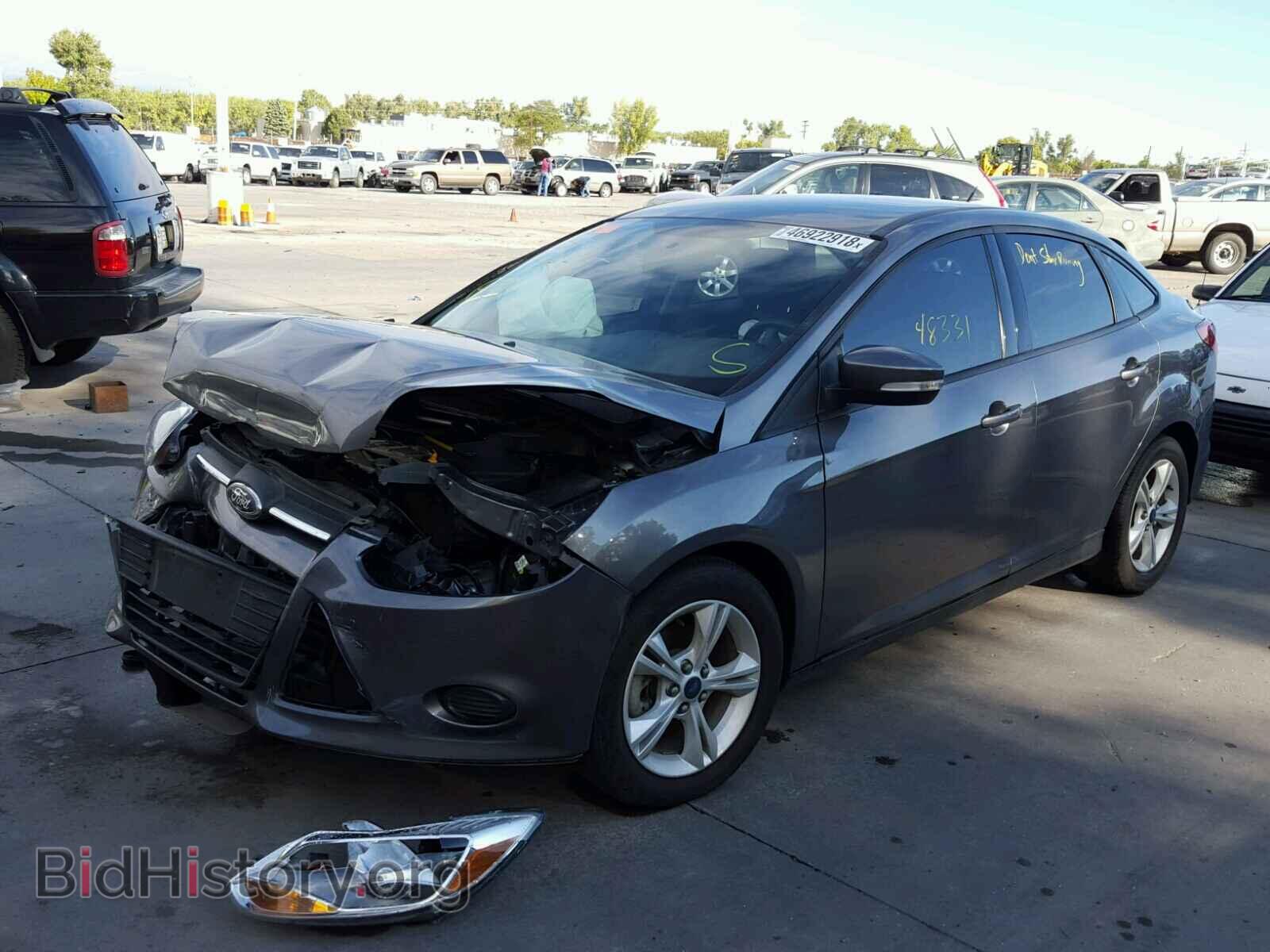 2014 FORD FOCUS - VIN: 1FADP3F21EL420398 - Фото 2