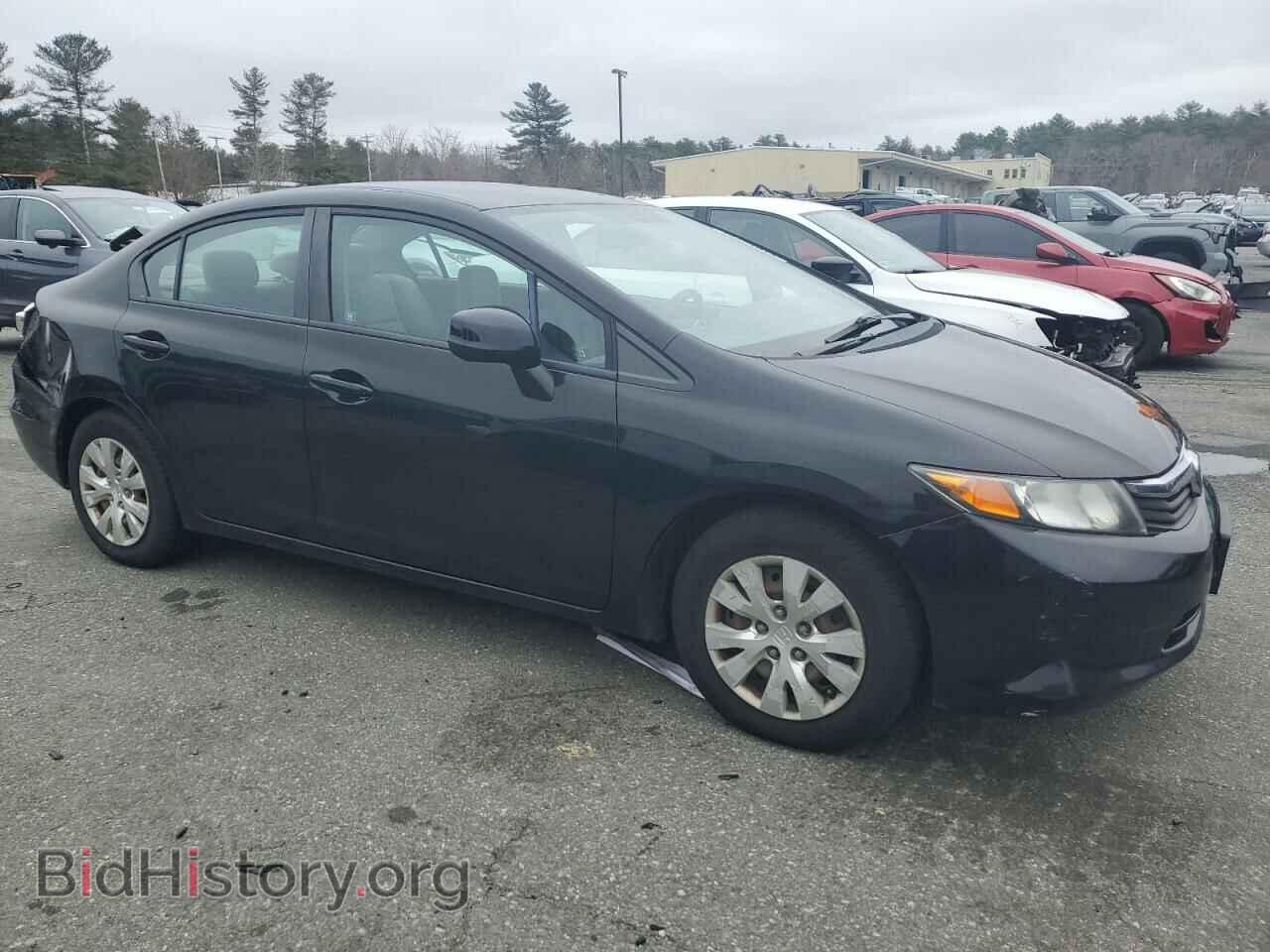 2012 HONDA CIVIC - VIN: 19XFB2F5XCE386635 - Фото 4