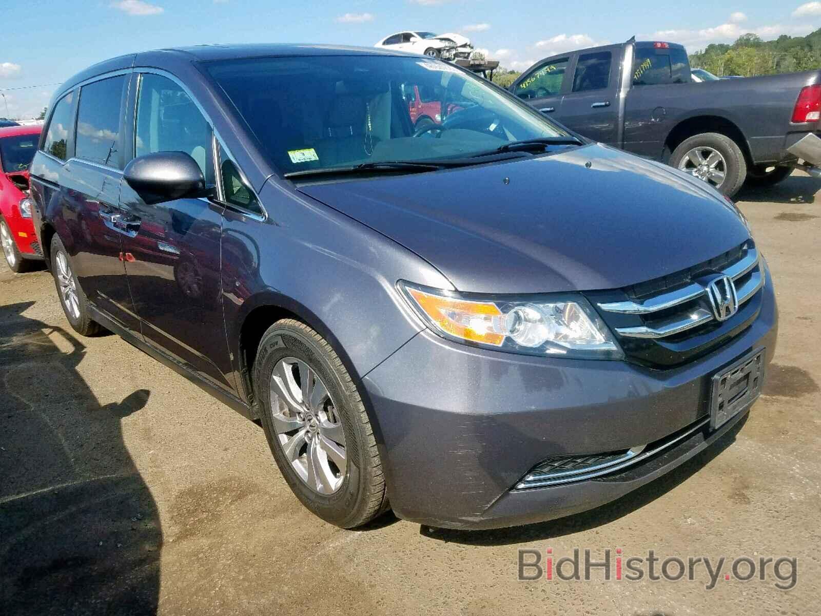 Фотография 5FNRL5H67GB007009 - HONDA ODYSSEY EX 2016