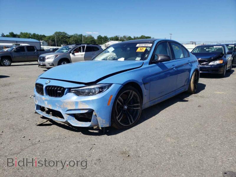 2018 BMW M3 (VIN WBS8M9C55J5L00620) — photo 2 of 10