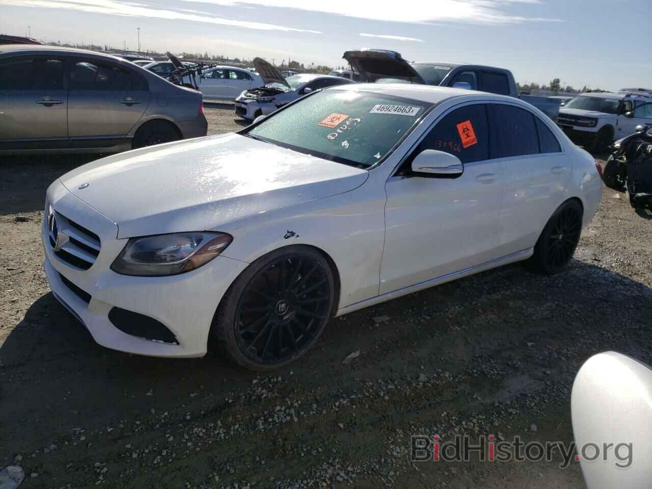 Photo 55SWF4JBXFU089035 - MERCEDES-BENZ C-CLASS 2015