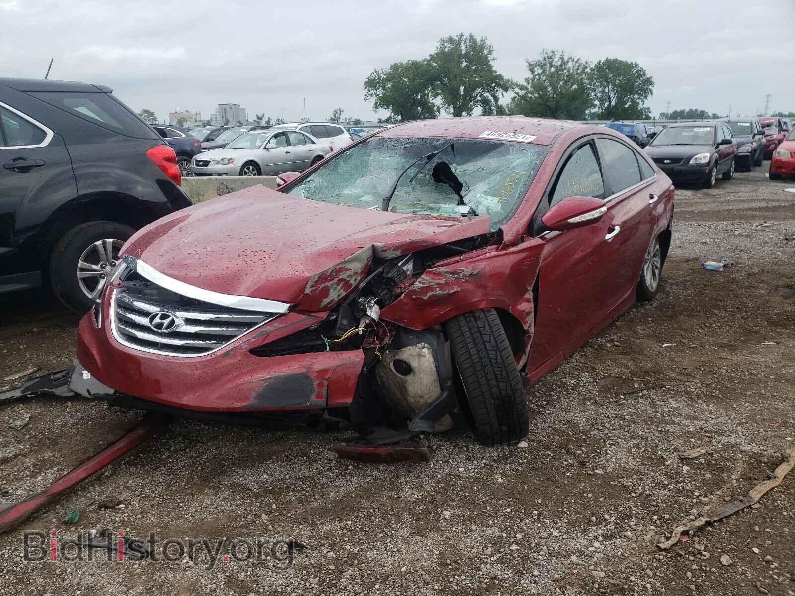 2014 HYUNDAI SONATA - VIN: 5NPEC4ACXEH849964 - Фото 2
