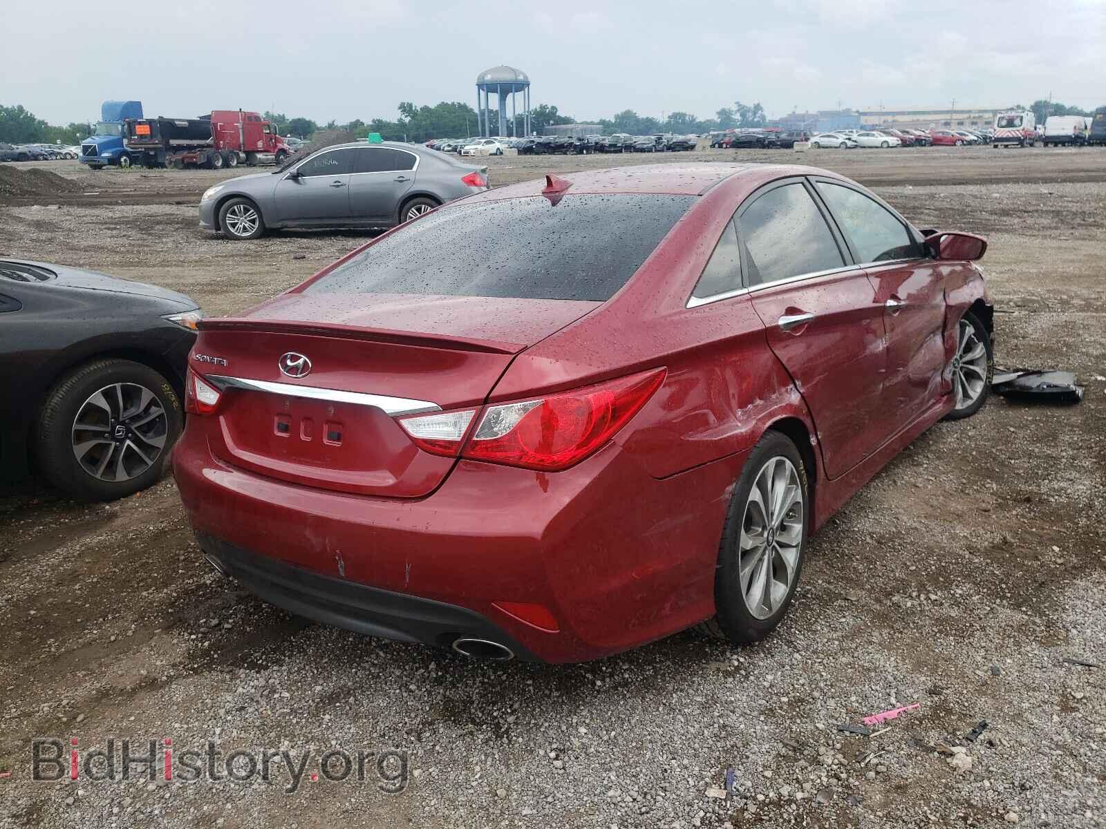 2014 HYUNDAI SONATA - VIN: 5NPEC4ACXEH849964 - Фото 4