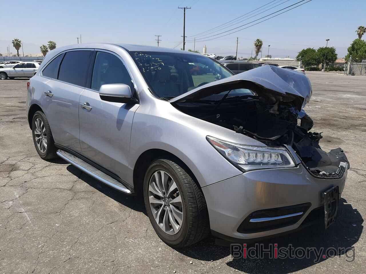 Фотография 5FRYD4H44GB006187 - ACURA MDX 2016