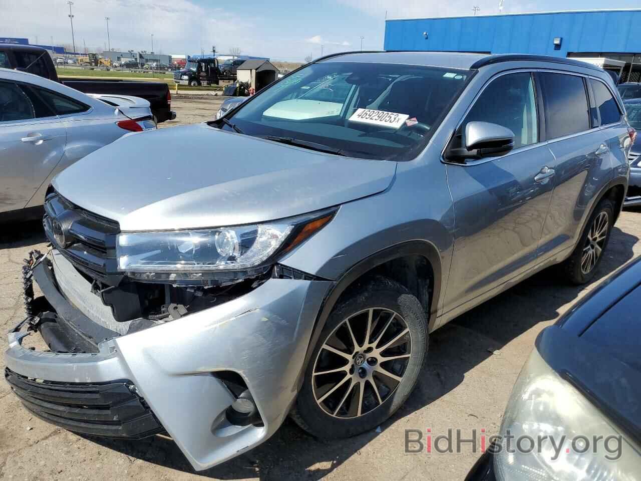 Photo 5TDKZRFH5JS526607 - TOYOTA HIGHLANDER 2018