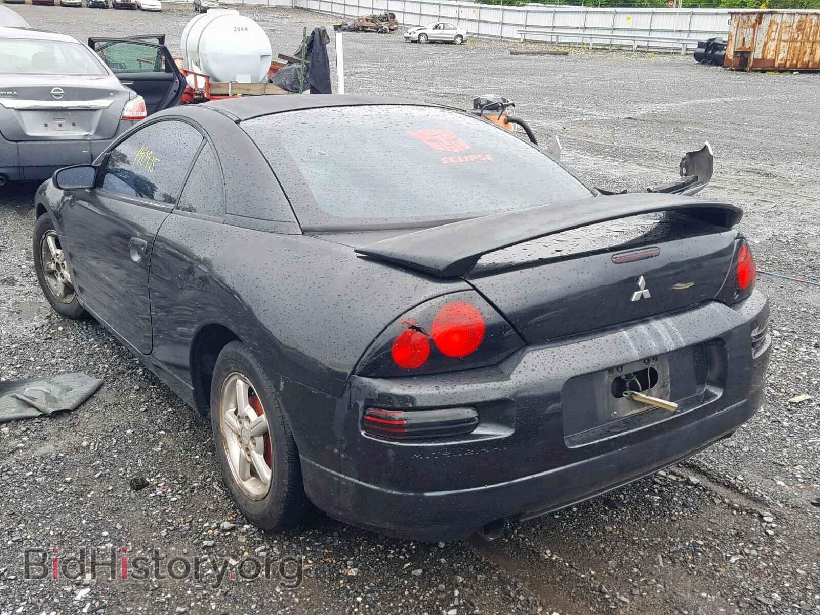 2002 MITSUBISHI ECLIPSE - VIN: 4A3AC34G12E012729 - Фото 3