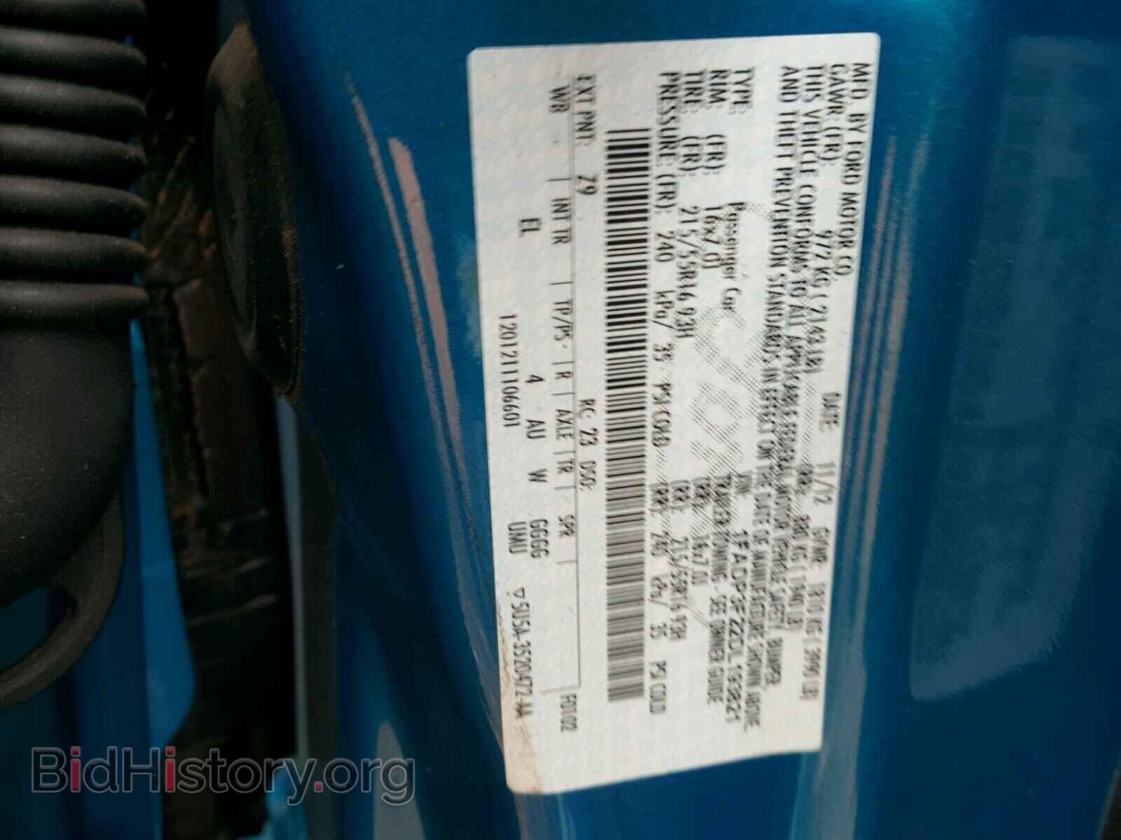 2013 FORD FOCUS - VIN: 1FADP3F22DL193821 - Photo 10