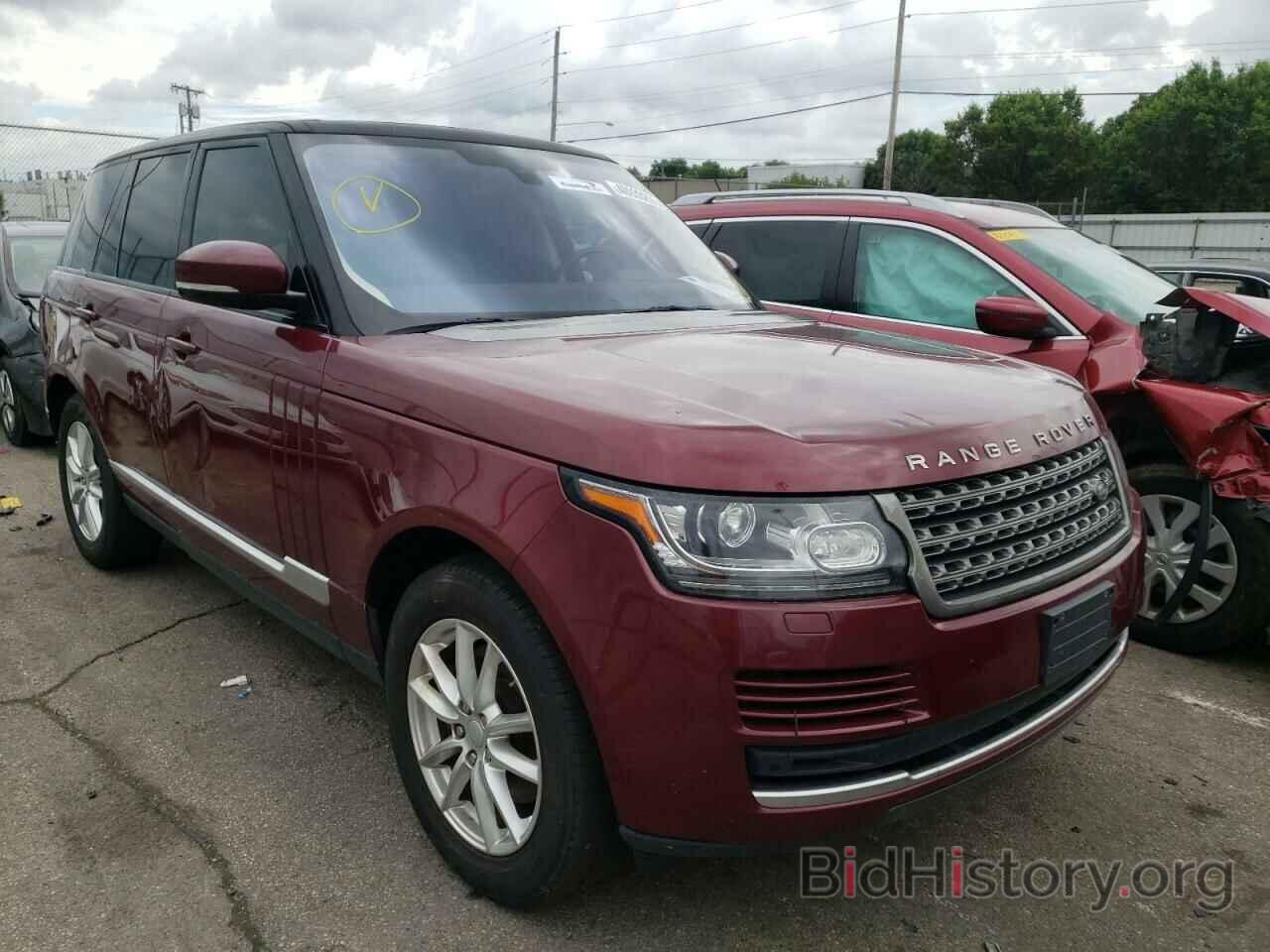 Photo SALGR2PFXGA313953 - LAND ROVER RANGEROVER 2016