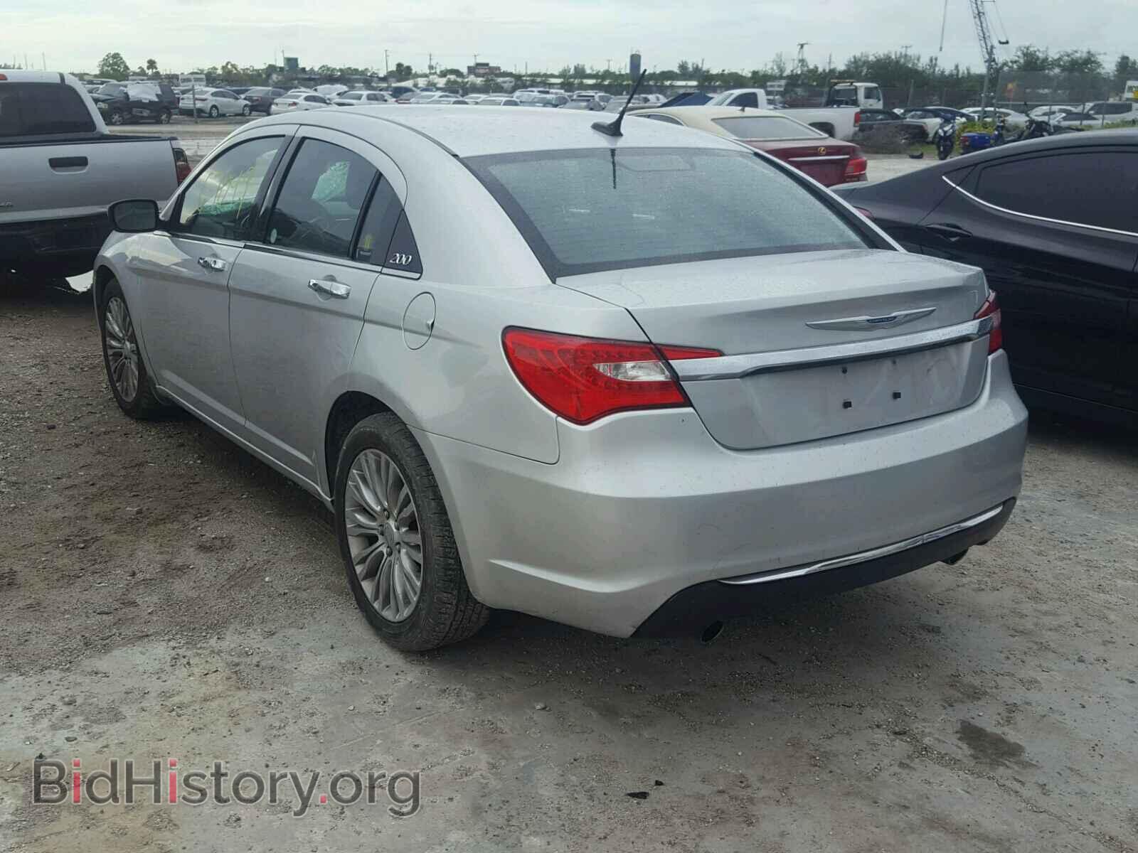 2012 CHRYSLER 200 - VIN: 1C3CCBCG6CN227262 - Фото 3