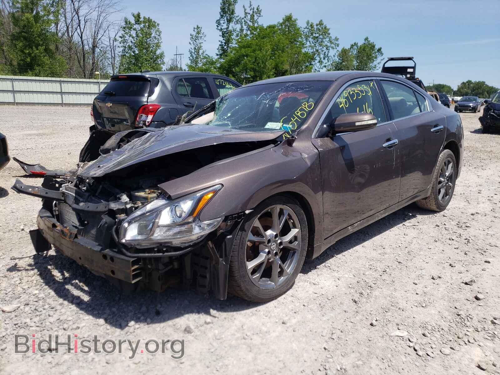 2014 NISSAN MAXIMA - VIN: 1N4AA5AP4EC464009 - Фото 2