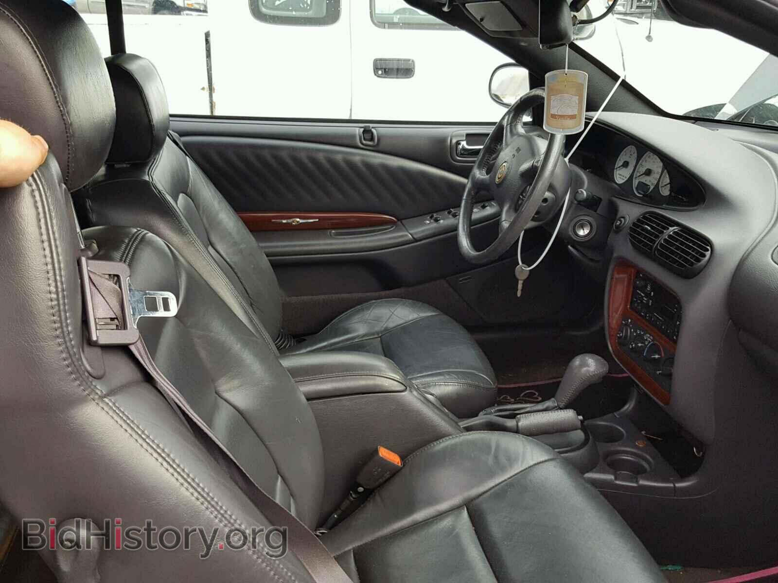 2000 CHRYSLER SEBRING - VIN: 3C3EL55H2YT226049 - Фото 5