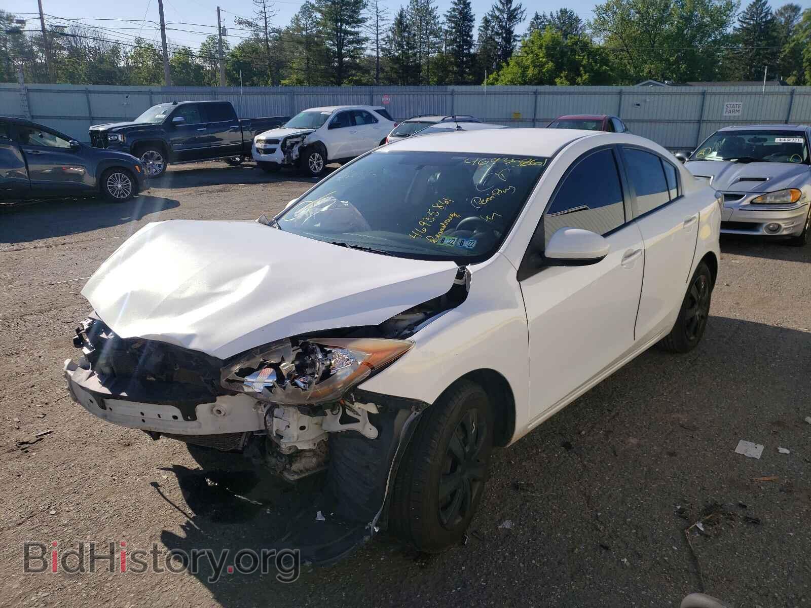 2010 MAZDA 3 - VIN: JM1BL1SG6A1155910 - Фото 2