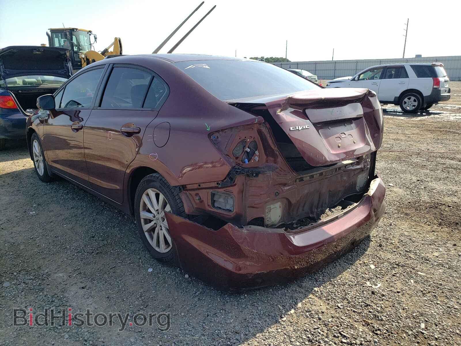2012 HONDA CIVIC - VIN: 19XFB2F87CE031061 - Фото 3