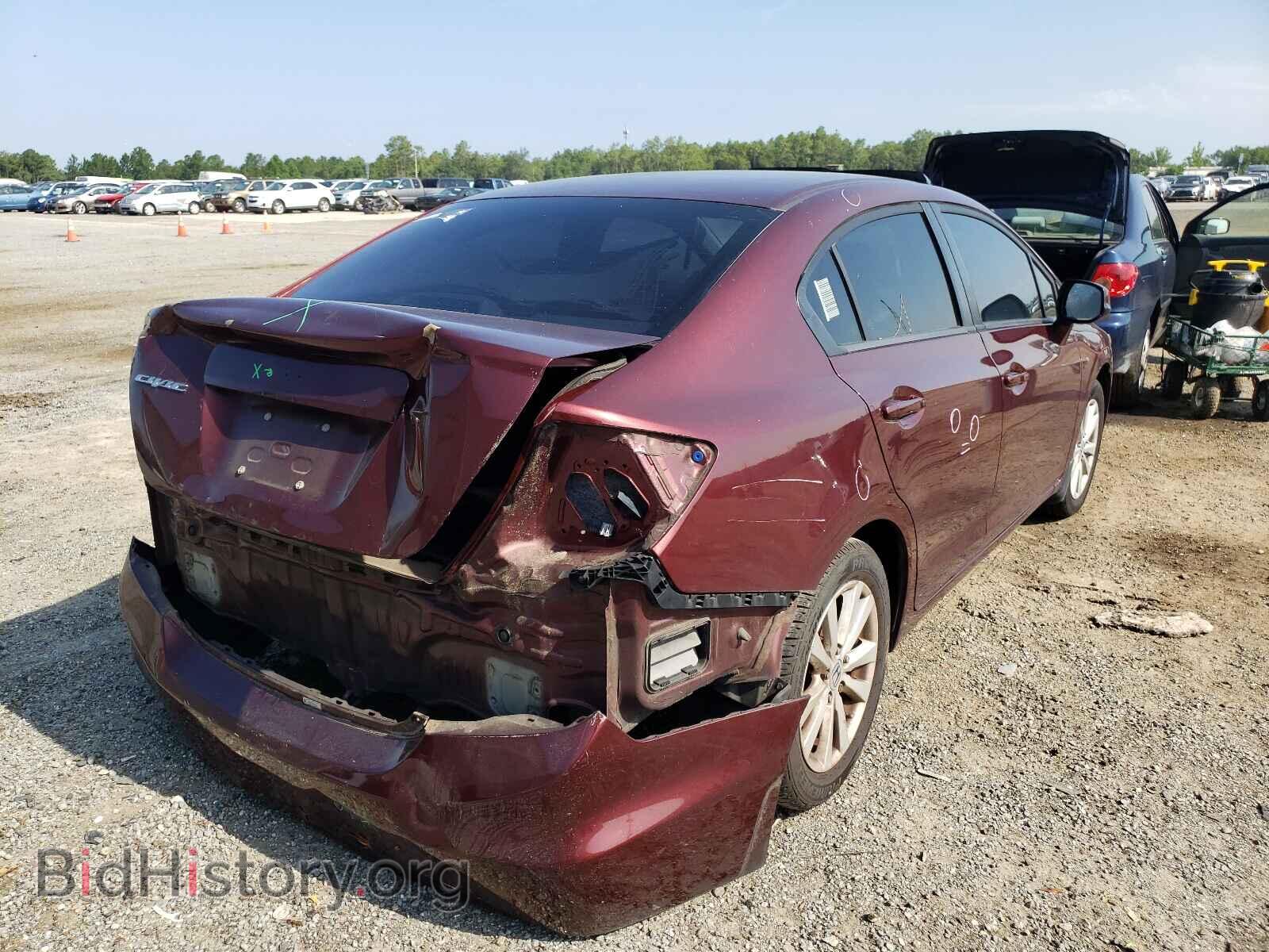 2012 HONDA CIVIC - VIN: 19XFB2F87CE031061 - Фото 4