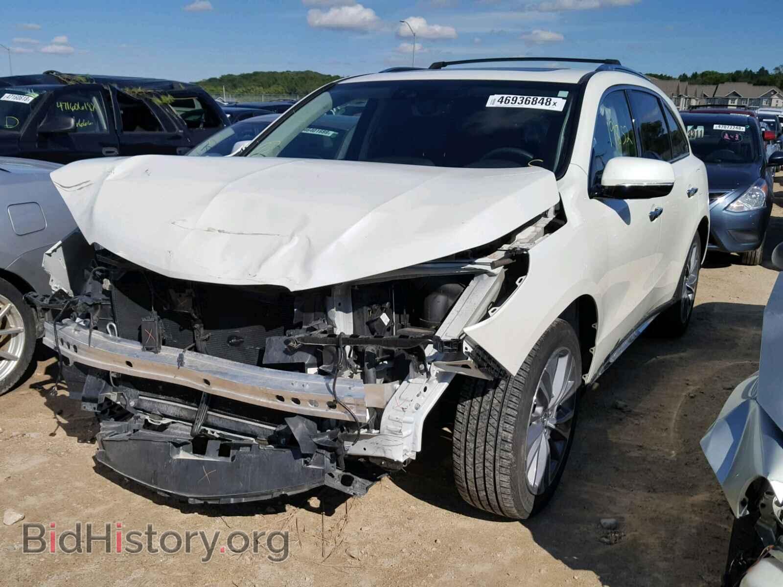2017 ACURA MDX - VIN: 5FRYD4H7XHB042493 - Фото 2