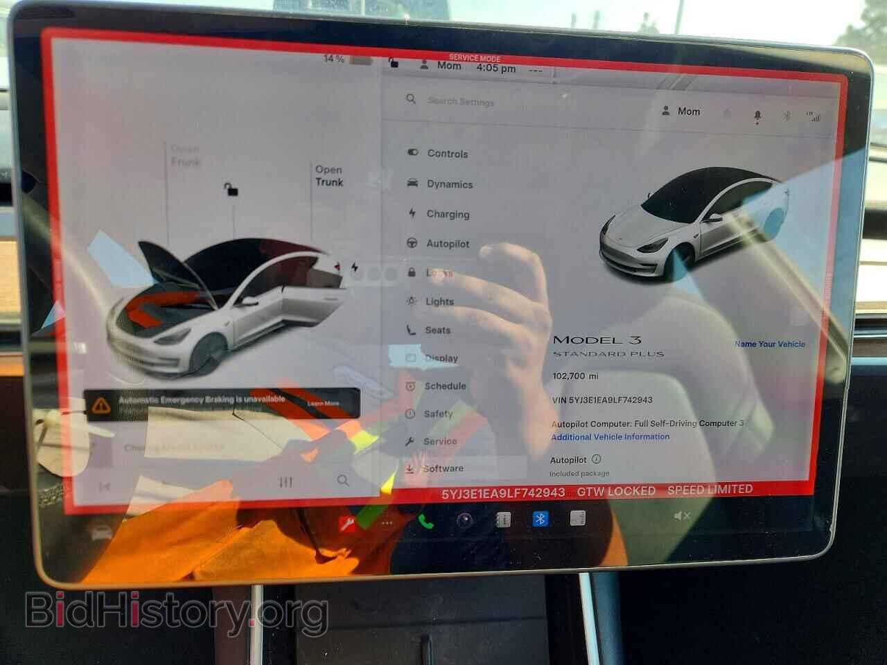 2020 TESLA MODEL 3 - VIN: 5YJ3E1EA9LF742943 - Photo 9