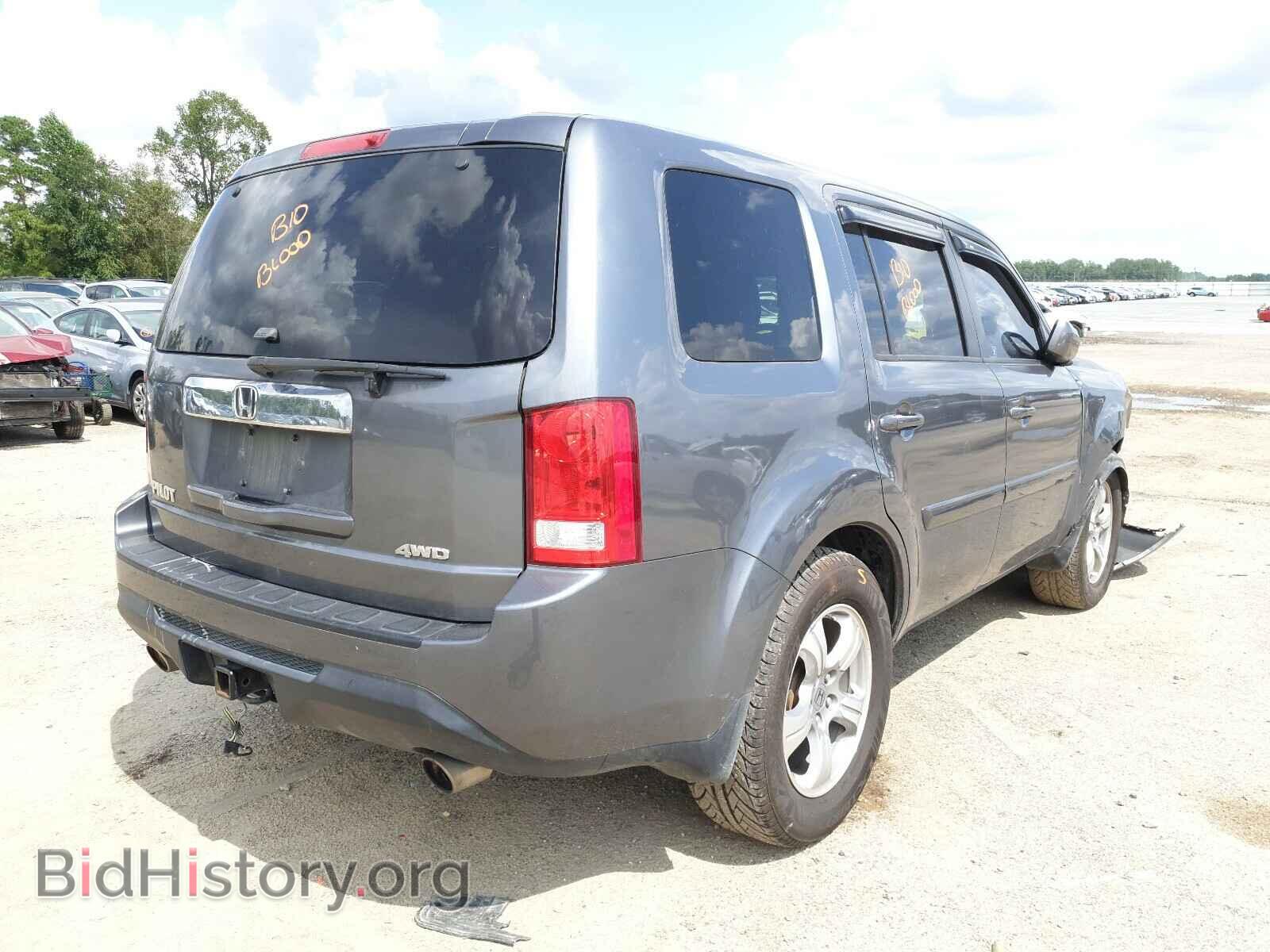 2012 HONDA PILOT - VIN: 5FNYF4H54CB017625 - Фото 4