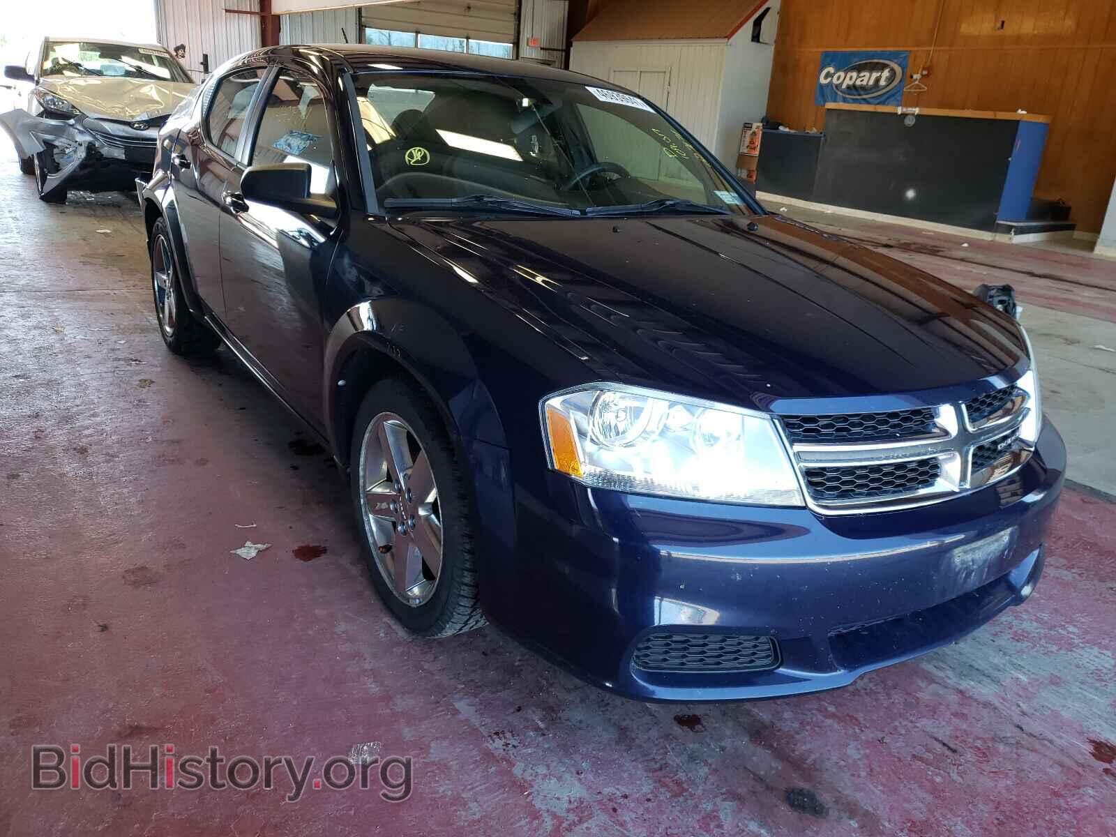 Фотография 1C3CDZAB7DN627071 - DODGE AVENGER 2013