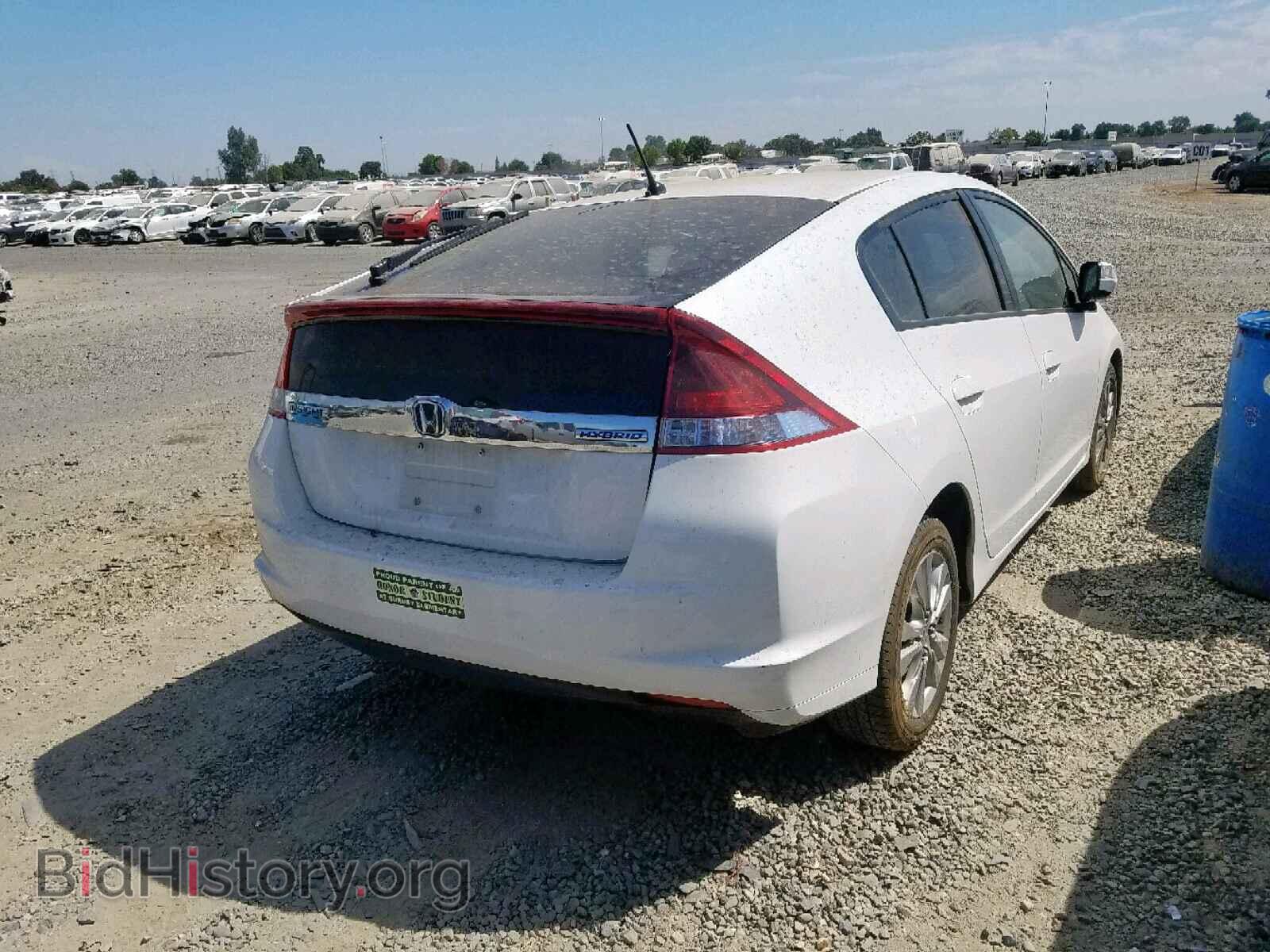 2012 HONDA INSIGHT - VIN: JHMZE2H71CS005012 - Фото 4
