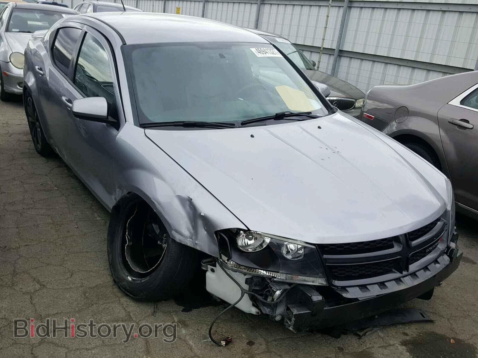 Photo 1C3CDZCB4EN217519 - DODGE AVENGER 2014