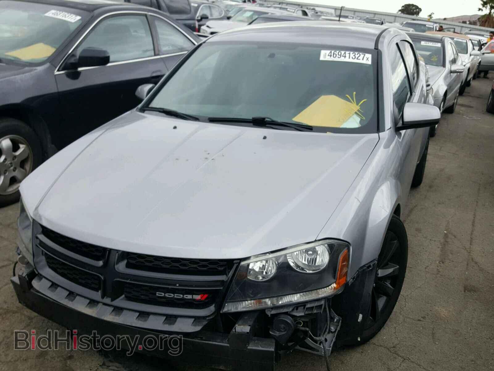 2014 DODGE AVENGER - VIN: 1C3CDZCB4EN217519 - Фото 2