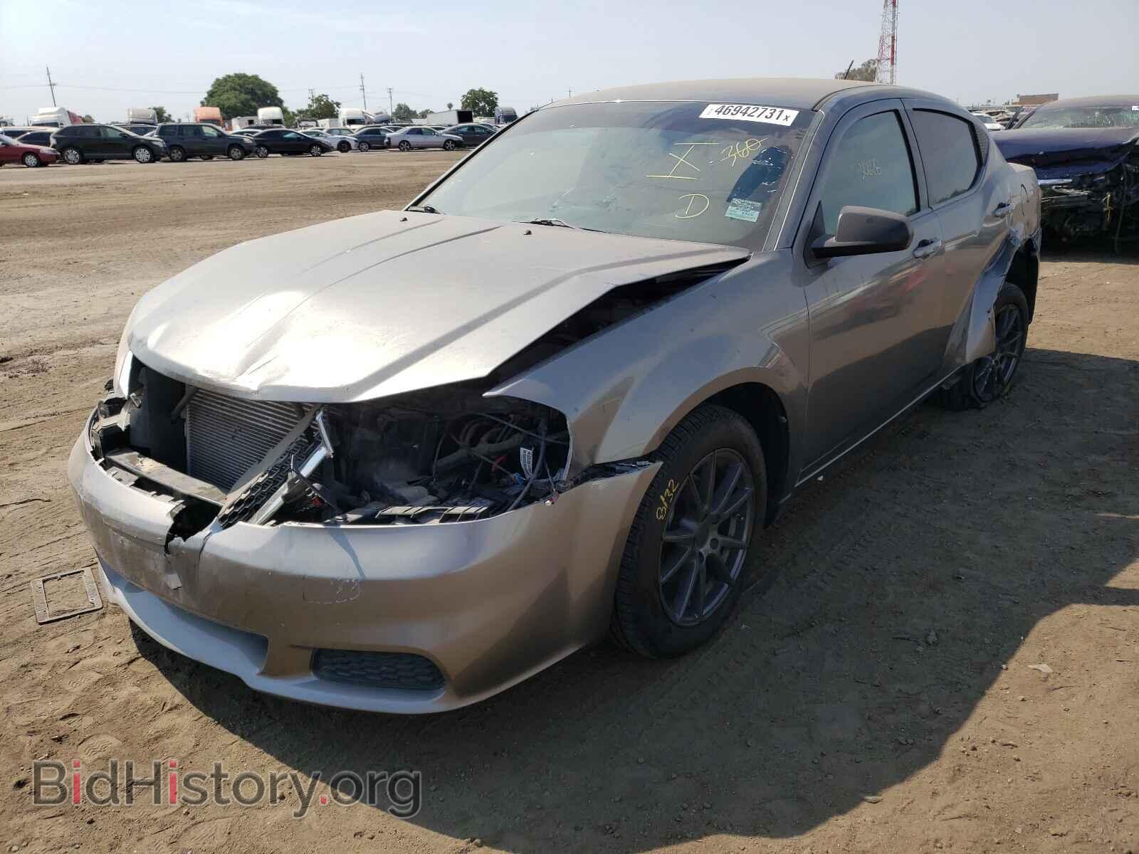 2013 DODGE AVENGER - VIN: 1C3CDZAB7DN742575 - Фото 2