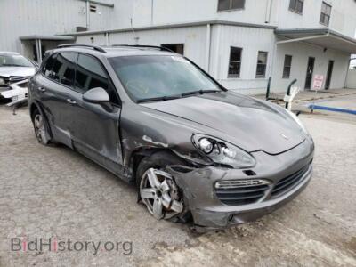 2012 Porsche CAYENNE Cayenne S, gray — VIN WP1AB2A22CLA43394, Copart