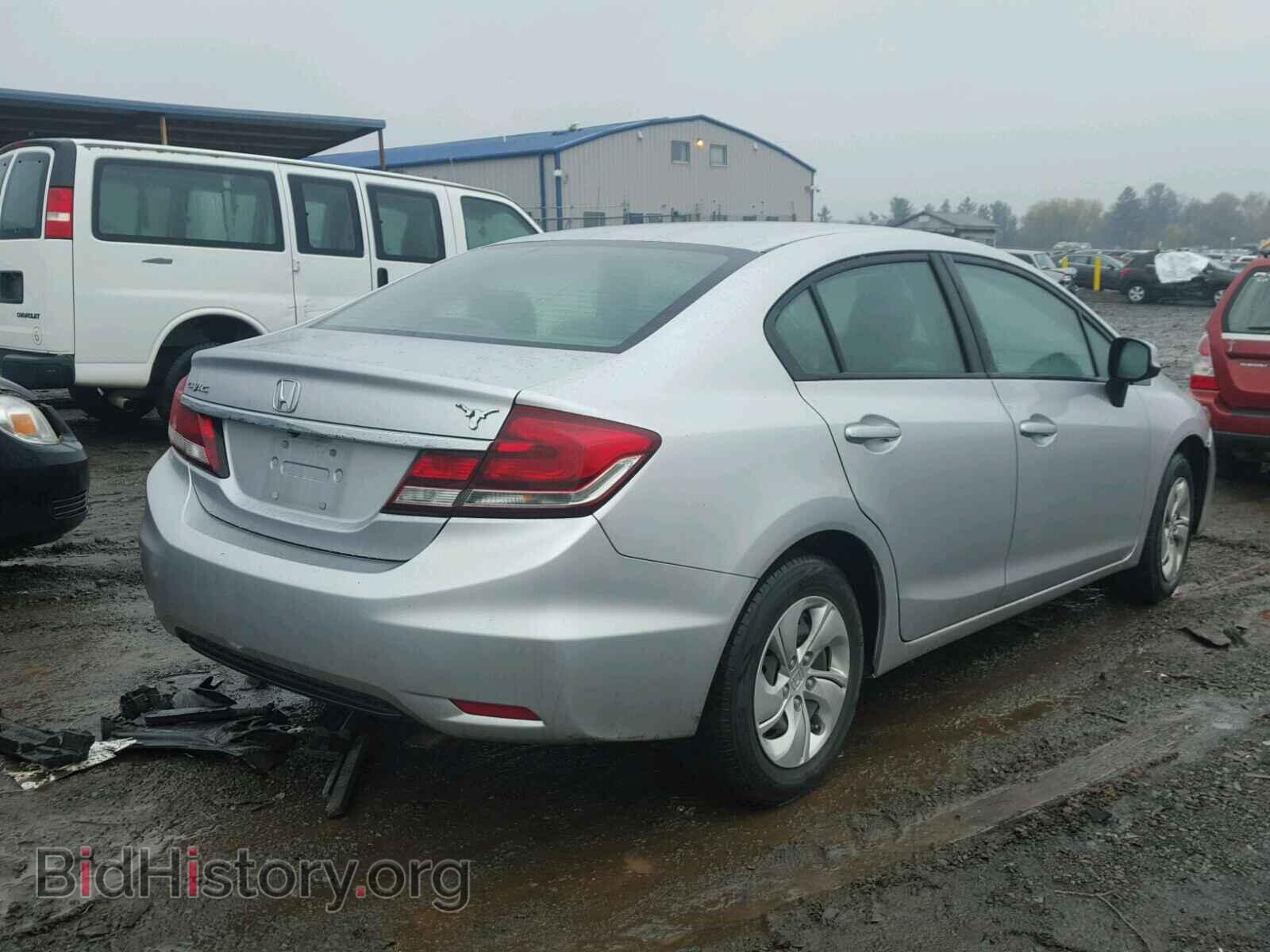 2013 HONDA CIVIC - VIN: 19XFB2F50DE248717 - Фото 4