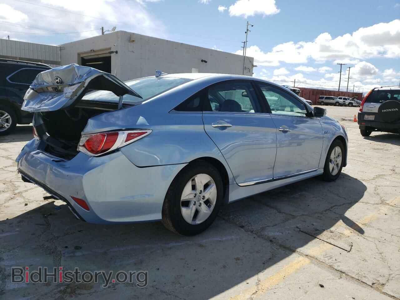 2012 HYUNDAI SONATA - VIN: KMHEC4A43CA033235 - Фото 3