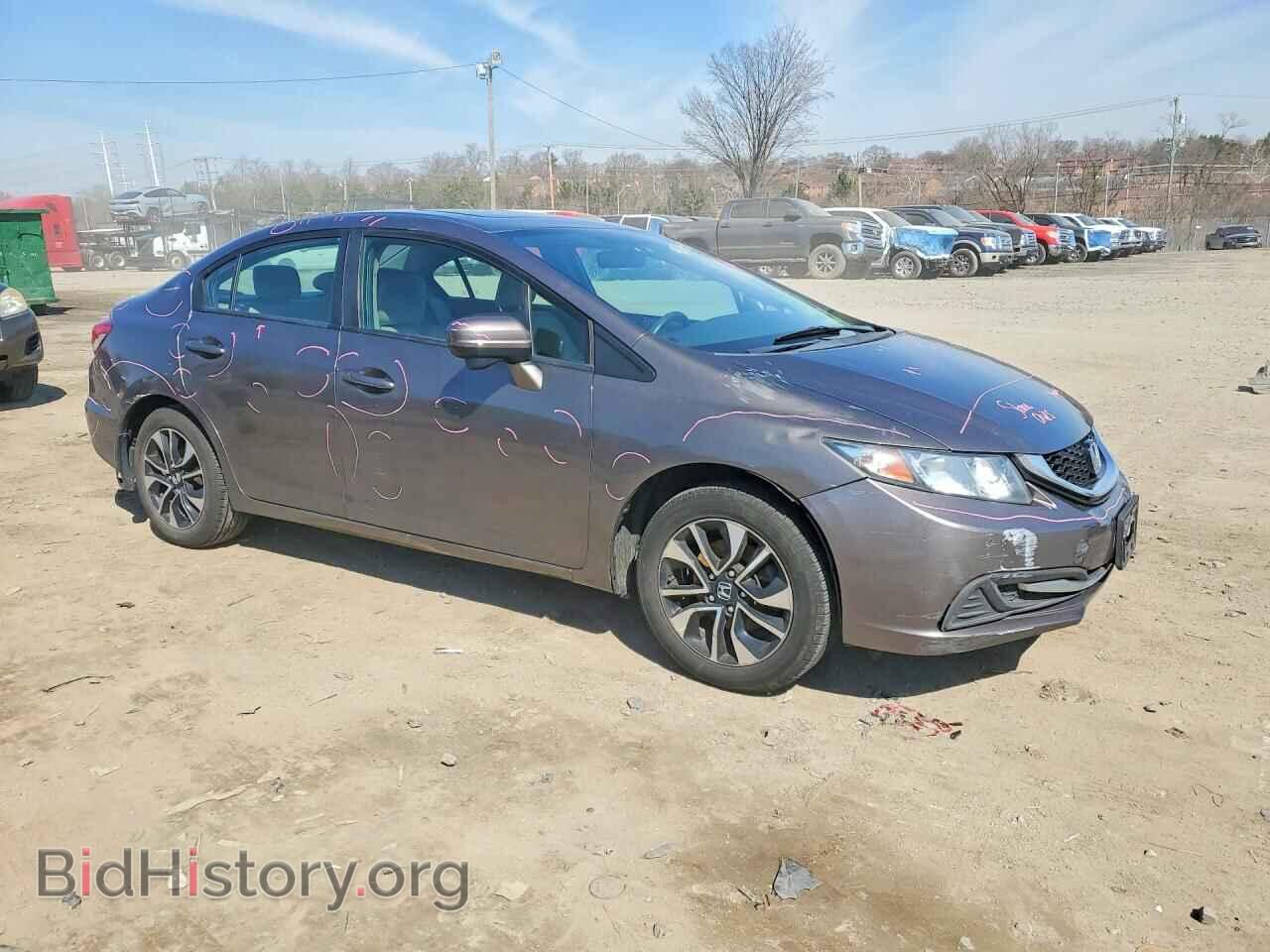2014 HONDA CIVIC - VIN: 19XFB2F83EE031044 - Фото 4