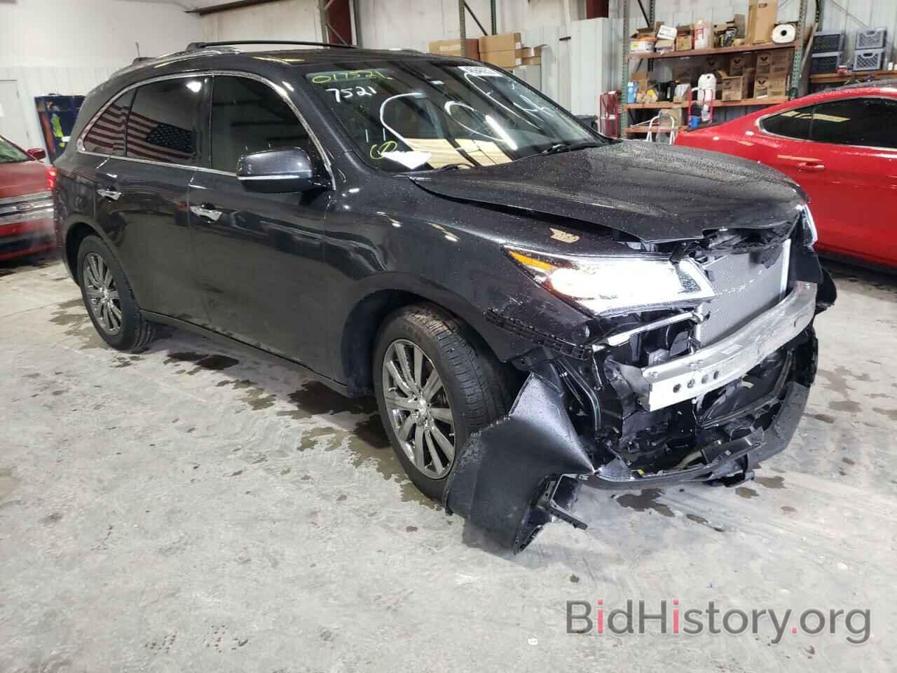 Фотография 5FRYD3H49GB017521 - ACURA MDX 2016