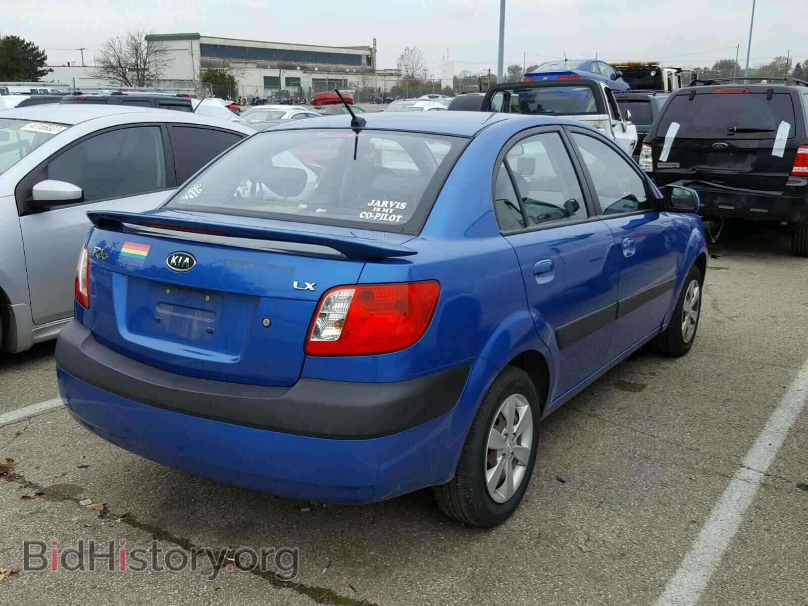 2008 KIA RIO BASE - VIN: KNADE123786356516 - Фото 4