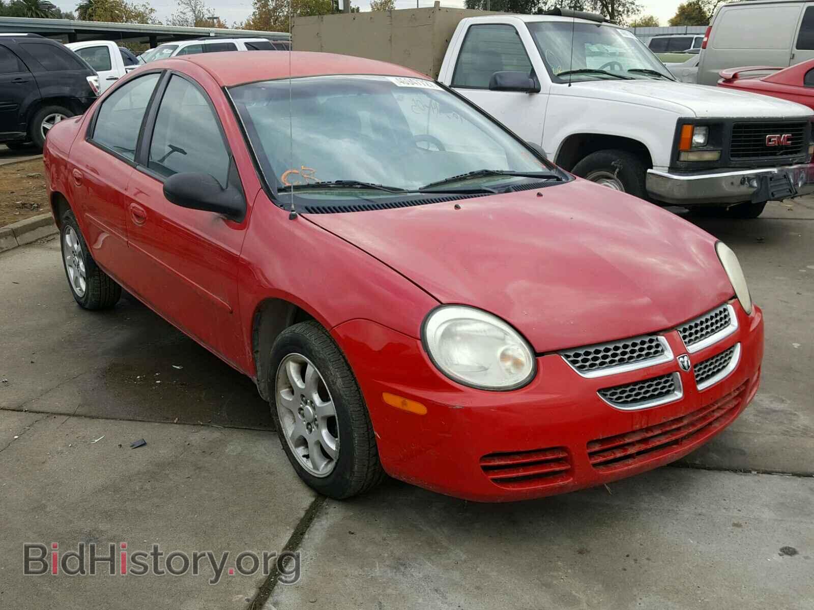 Photo 1B3ES56C95D181857 - DODGE NEON 2005