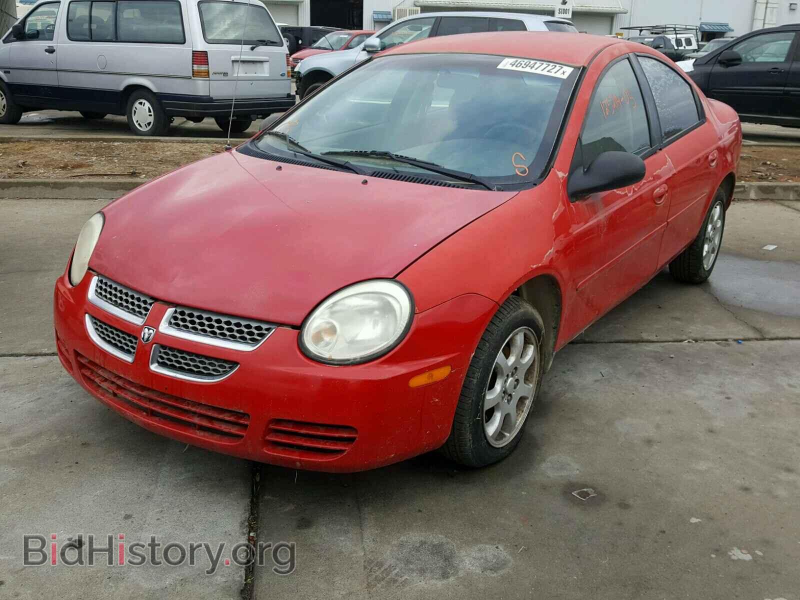 2005 DODGE NEON - VIN: 1B3ES56C95D181857 - Фото 2