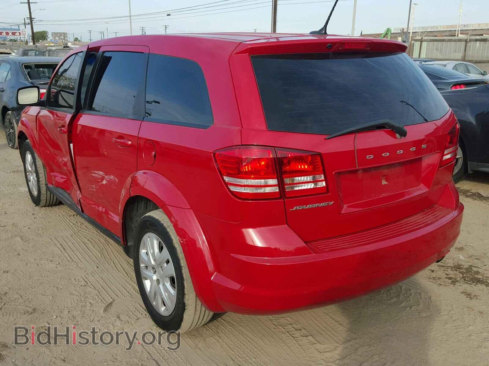 2014 DODGE JOURNEY - VIN: 3C4PDCAB2ET307975 - Фото 3