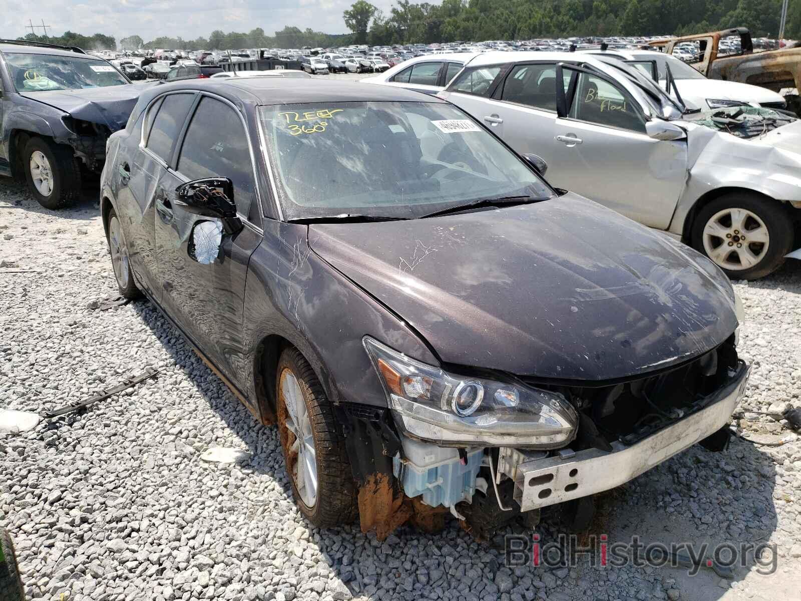 Photo JTHKD5BH5C2076799 - LEXUS CT 200 2012