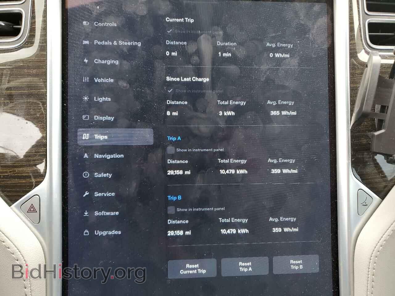 2014 TESLA MODEL S - VIN: 5YJSA1H14EFP44895 - Фото 9