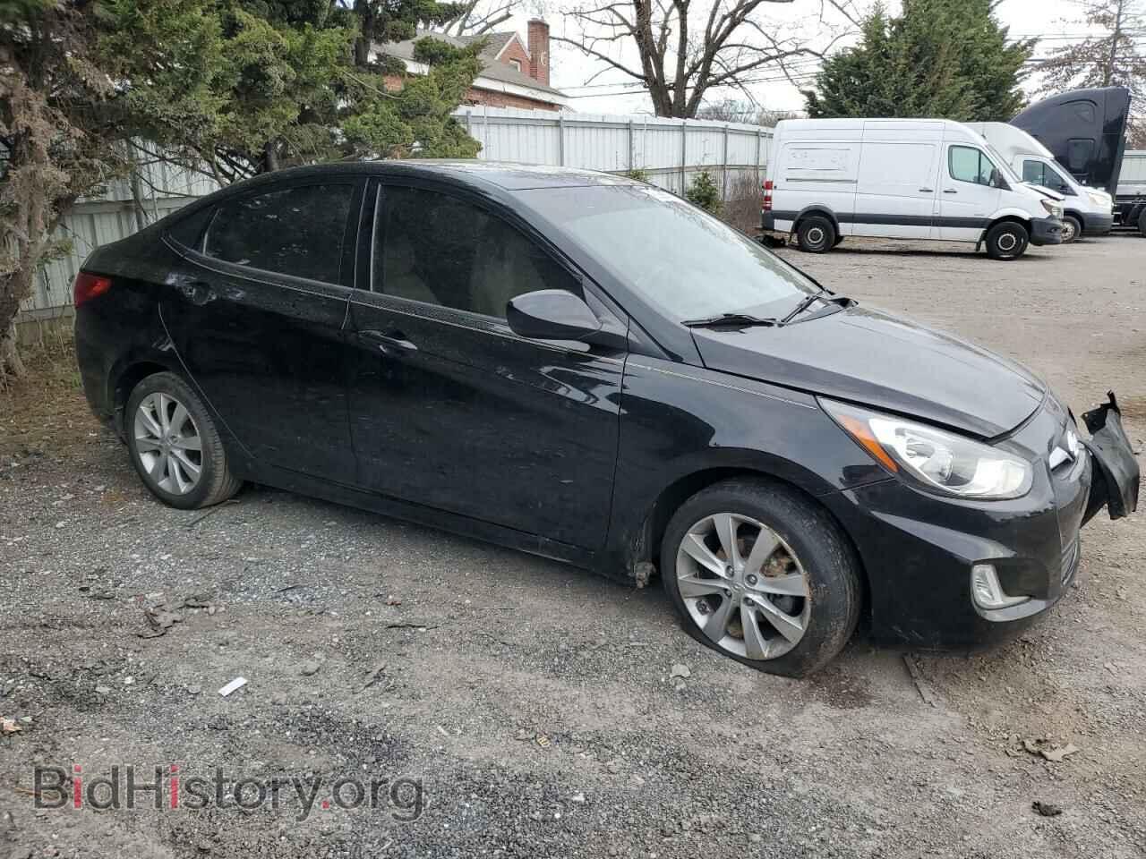 2013 HYUNDAI ACCENT - VIN: KMHCU4AE1DU443738 - Фото 4
