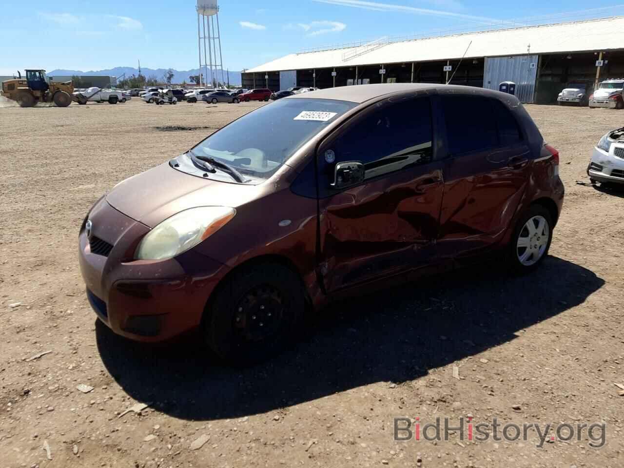 Photo JTDKT4K31A5315781 - TOYOTA YARIS 2010