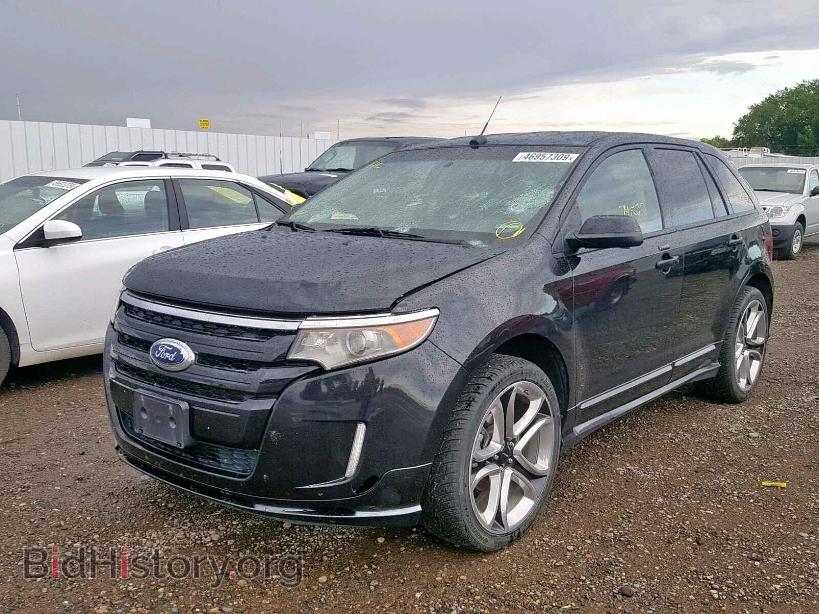 2013 FORD EDGE - VIN: 2FMDK4AKXDBC55399 - Фото 2