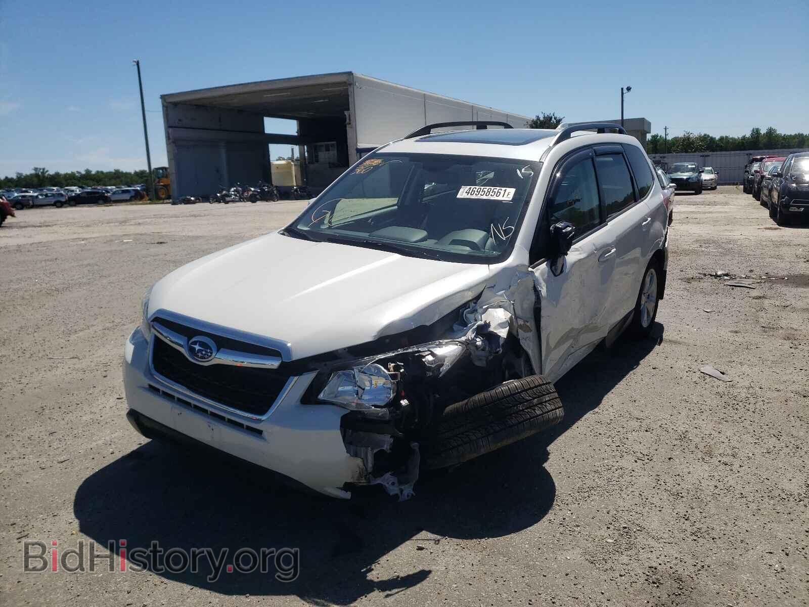 2016 SUBARU FORESTER - VIN: JF2SJAGC5GH450770 - Фото 2