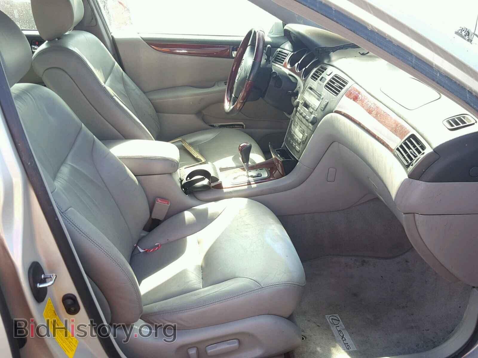 2002 LEXUS ES300 - VIN: JTHBF30G020049268 - Фото 5