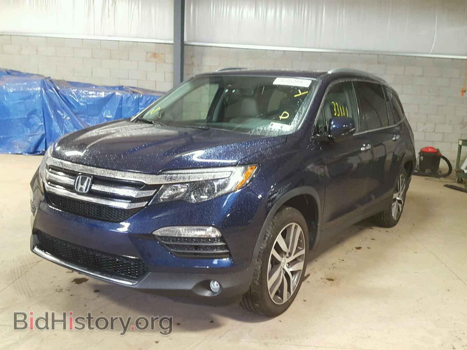 2016 HONDA PILOT - VIN: 5FNYF6H94GB016706 - Фото 2