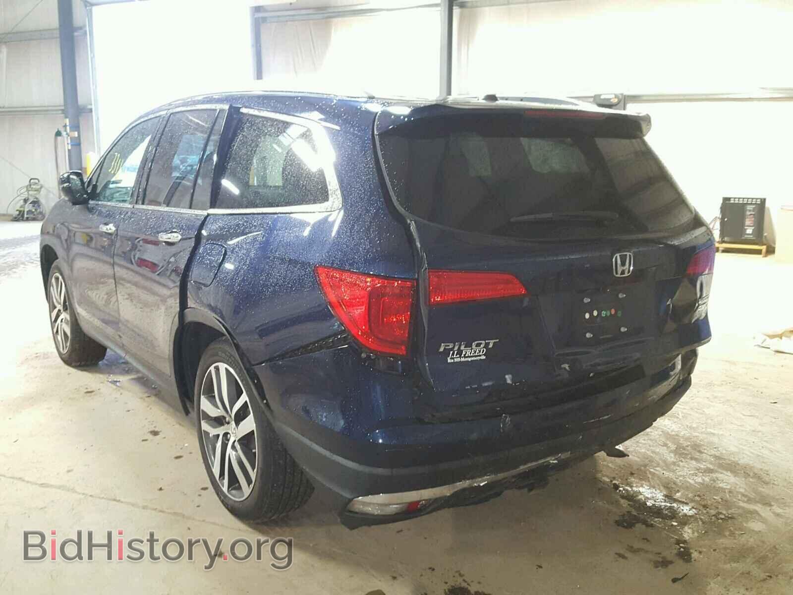 2016 HONDA PILOT - VIN: 5FNYF6H94GB016706 - Фото 3
